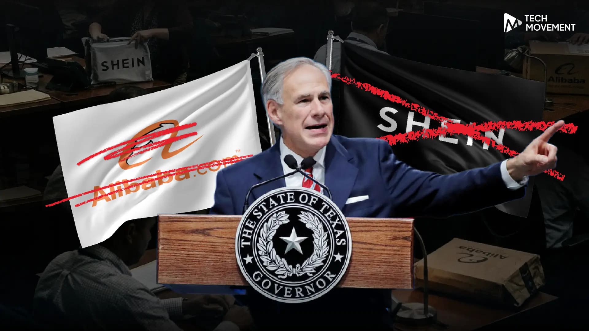 รัฐเท็กซัสสั่งห้ามเจ้าหน้าที่รัฐใช้_Shein_Alibaba_และเทคโนโลยีจากจีน_ห่วงความปลอดภัยข้อมูล