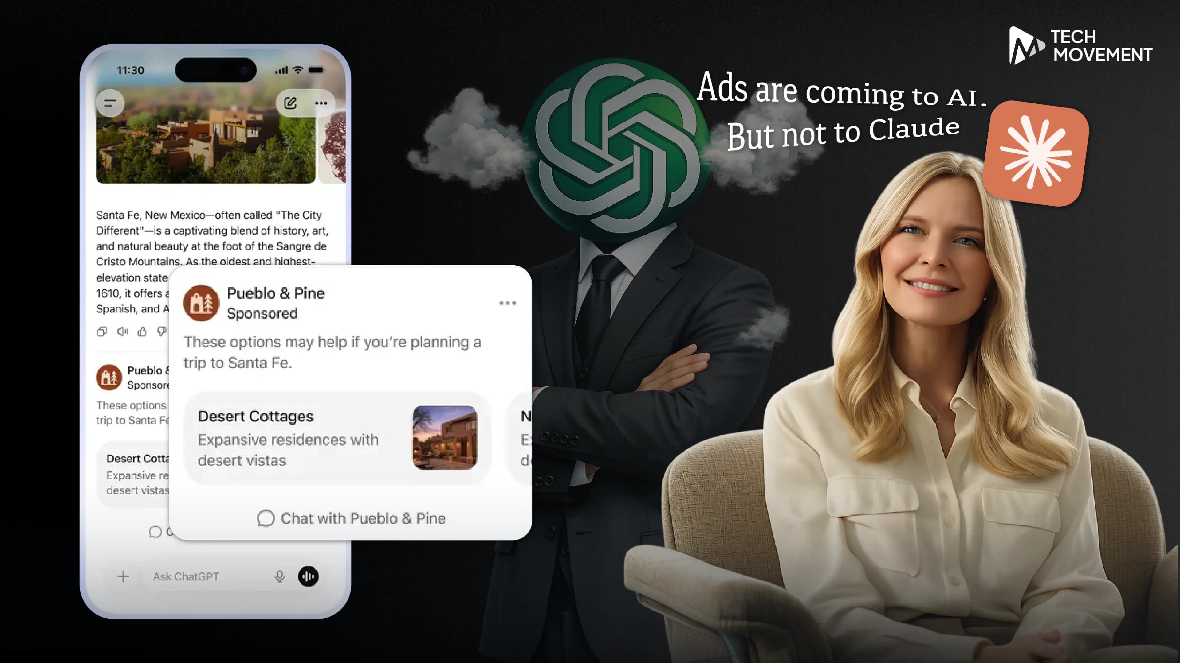 ChatGPT เริ่มมี Ads คู่แข่งไม่รอช้าทำโฆษณาเหน็บเรื่องความน่าเชื่อถือ